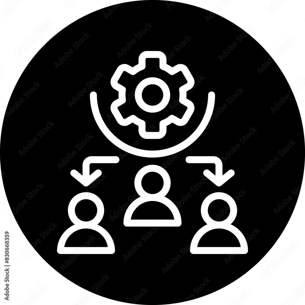 Vector Design Delegate Icon Style Vector Design Delegate Icon Style