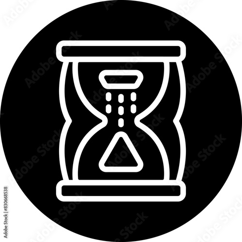 Vector Design Hourglass Icon Style