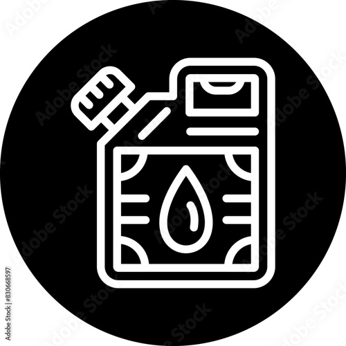 Vector Design Oil Canister Icon Style