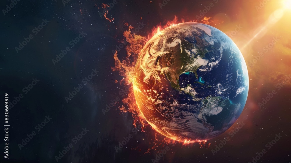 Sun's heat reaching Earth, Source of energy for life. Sun's heat reaching Earth, Source of energy for life.