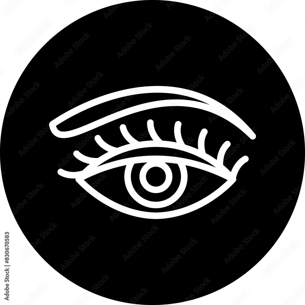 Vector Design Eyebrow Icon Style Vector Design Eyebrow Icon Style