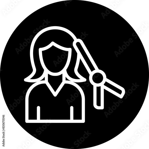 Vector Design Curling Icon Style