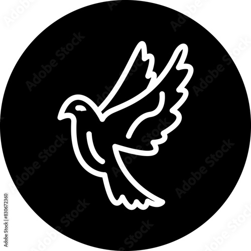 Vector Design Dove Icon Style