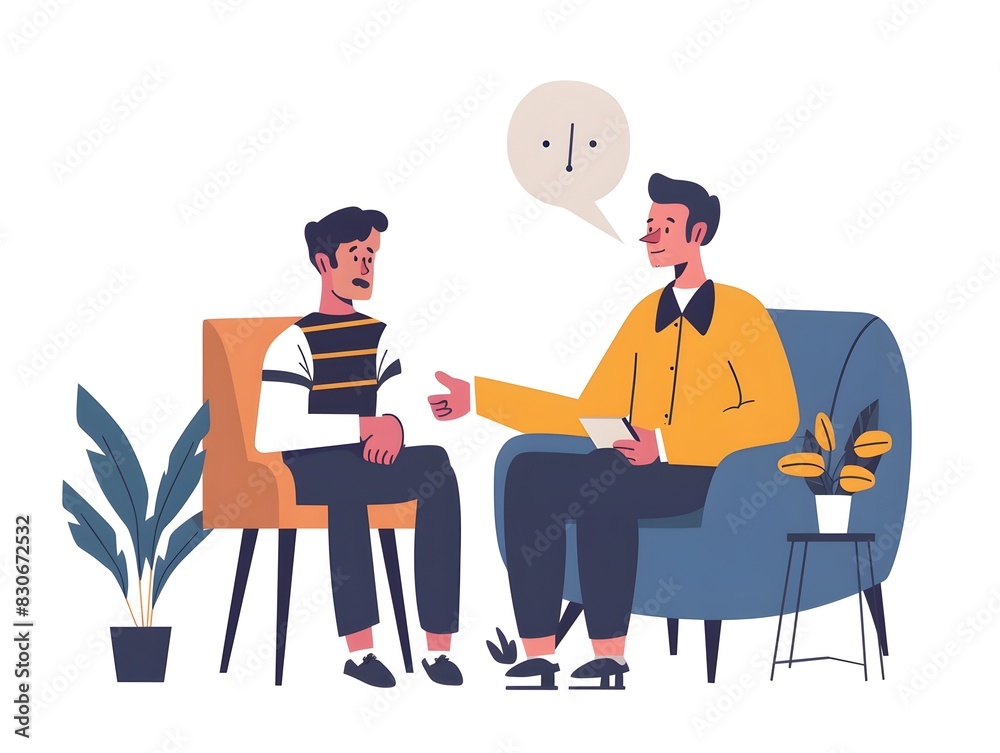 Mentor Guiding Mentee Through Supportive Conversation Mentor Guiding Mentee Through Supportive Conversation