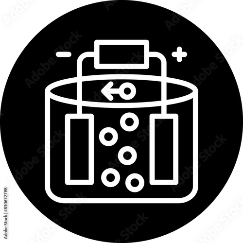 Vector Design Electrolysis Icon Style