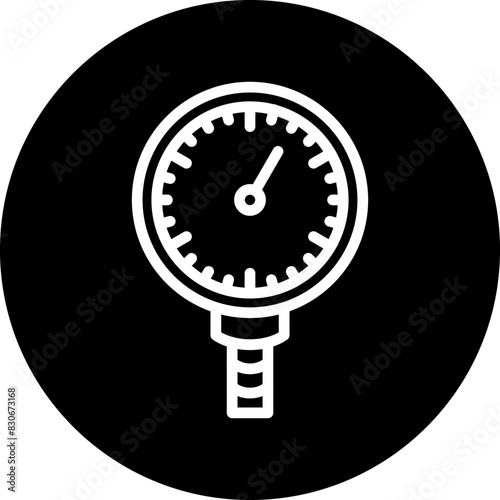 Vector Design Gauge Icon Style