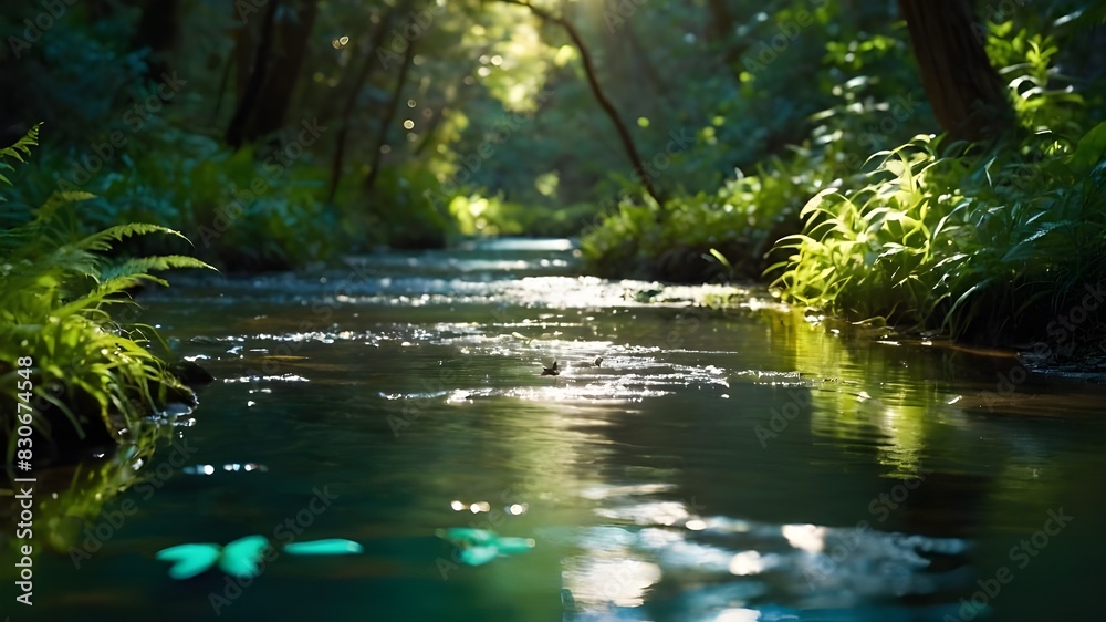 A Pristine Tropical Island Surrounded by Azure Waters: Carved Over Millennia by the Meandering Dunnage River, Showcasing Nature's Timeless Beauty. A Pristine Tropical Island Surrounded by Azure Waters: Carved Over Millennia by the Meandering Dunnage River, Showcasing Nature's Timeless Beauty.