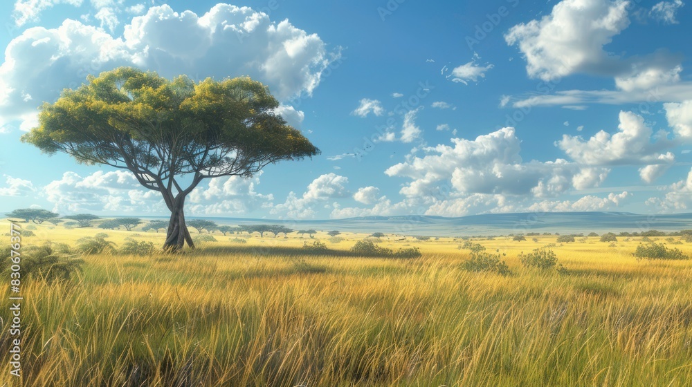 beautiful wide savanna. beautiful wide savanna.