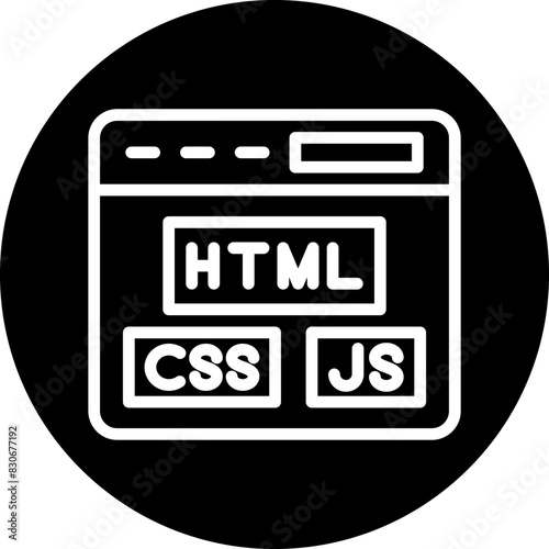 Vector Design Html Js Css Icon Style