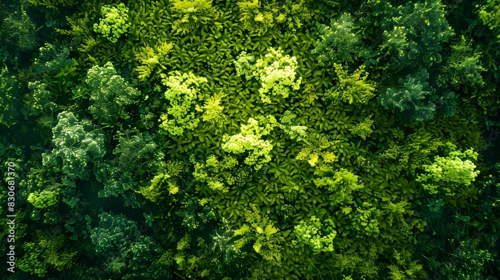 Moss to Green gradient banner