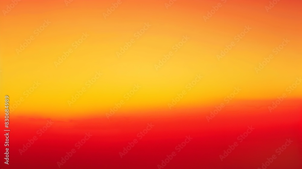 Obraz premium Red to yellow gradient vivid design
