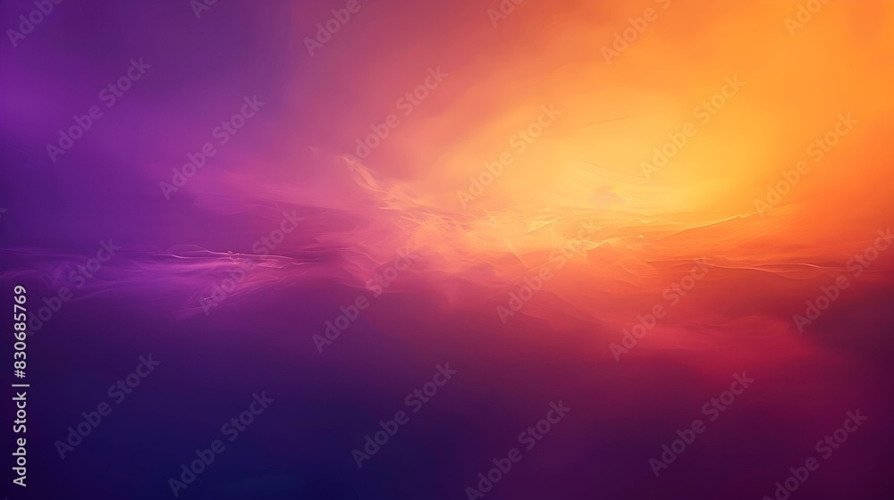 Purple to orange gradient abstract