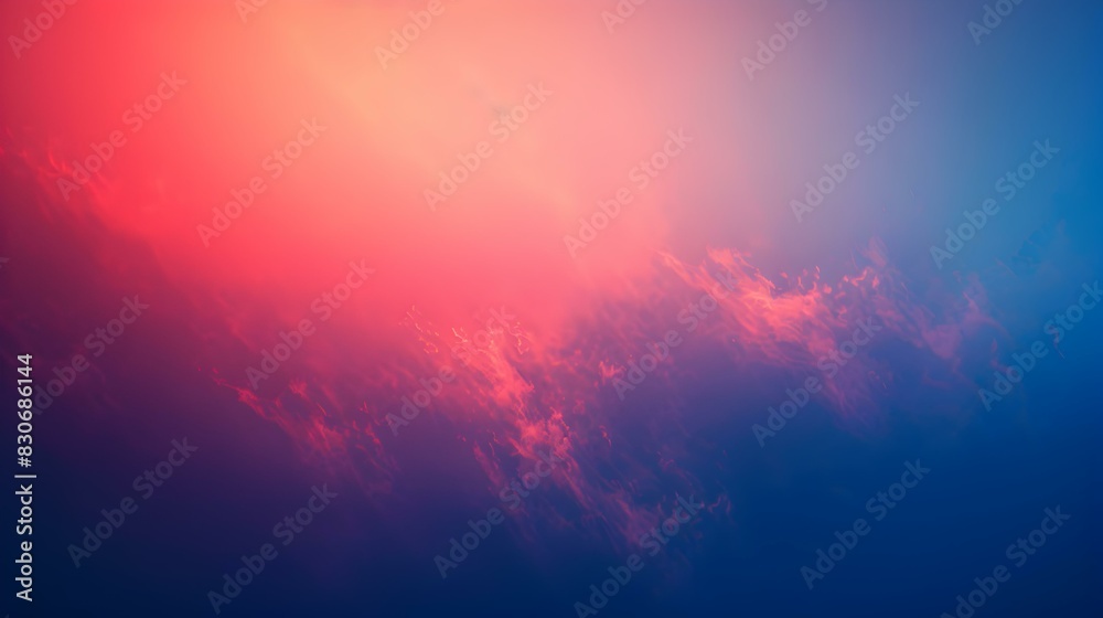 Fototapeta premium Blue to red gradient design