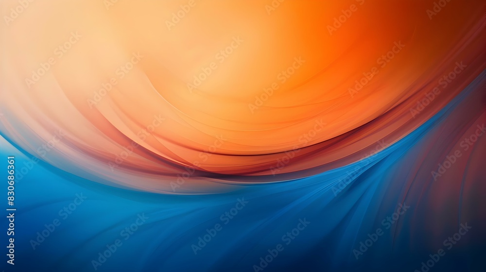 Blue to orange gradient vector Blue to orange gradient vector