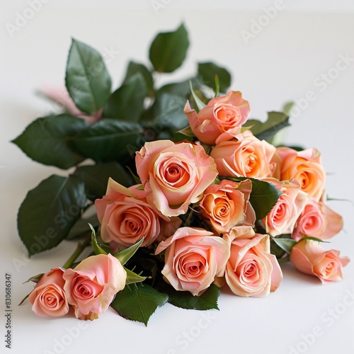 Vibrant Pink Roses with Greenery Arrangement