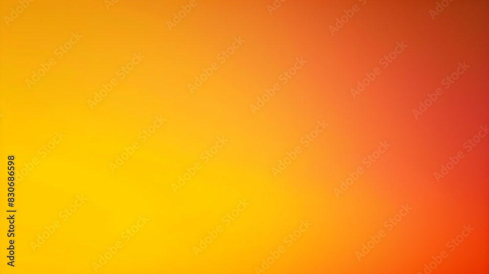 Orange to yellow gradient banner