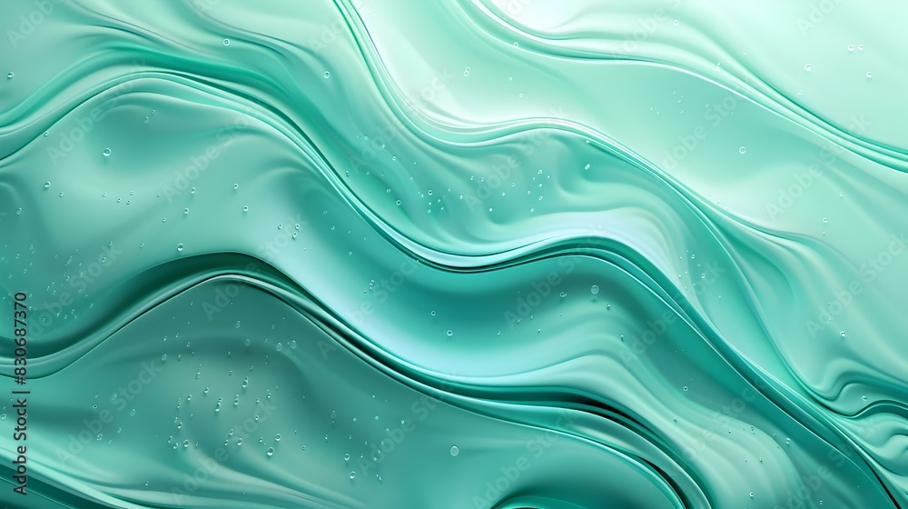 Obraz premium Mint to Teal gradient effect