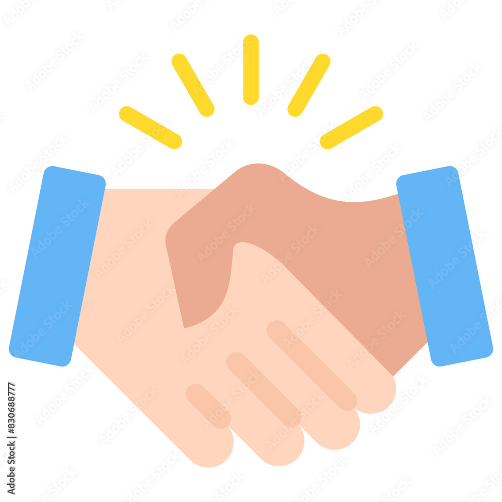 Obraz premium Hand Shake Icon