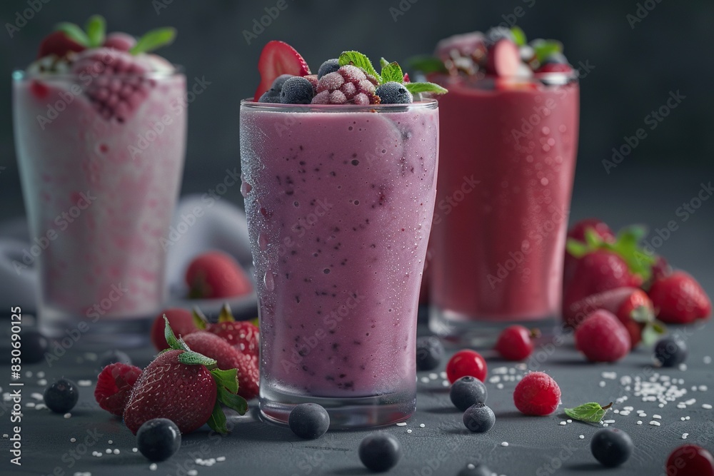 Tropical Fruit Smoothie Creations Tropical Fruit Smoothie Creations