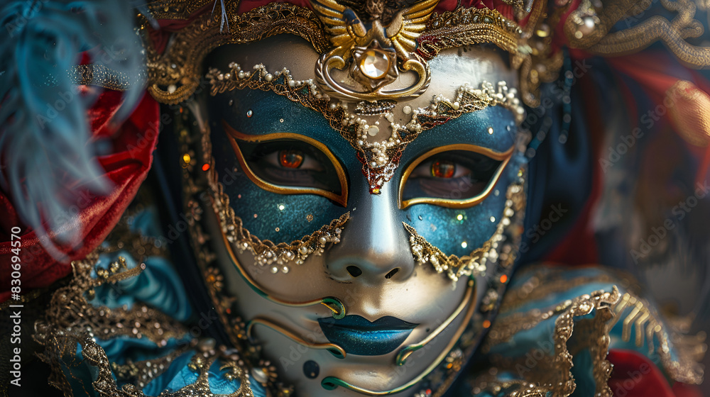 carnival mask, generative AI 