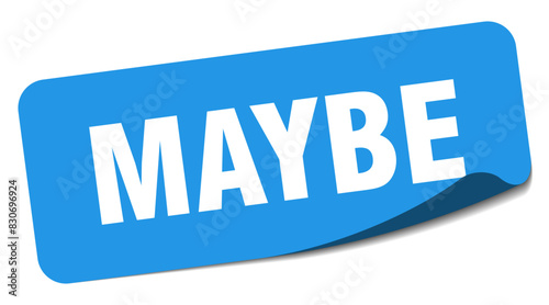 maybe sticker. maybe label