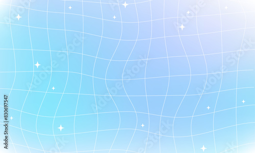 Abstract y2k wallpaper Iridescent gradient Mesh gradient background