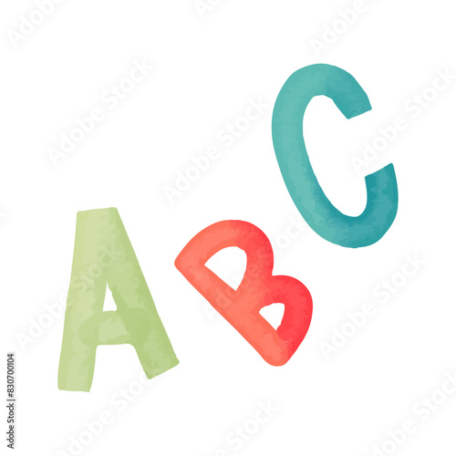 doodle letters ABC letters Alphabet Back to school