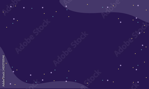 Wallpaper Mural space background Cute flat style template with Stars in Outer space Torontodigital.ca