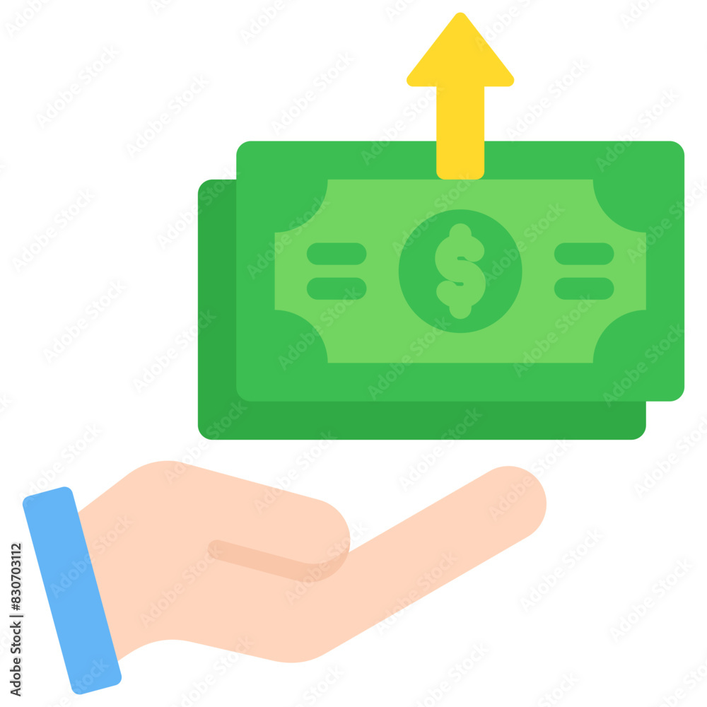 Spending Money Icon Spending Money Icon