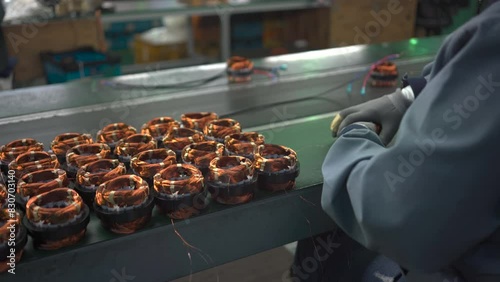 Electronic equipment production process
