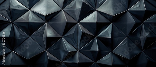 Abstract Geometric Patterns in Dark and Light Tones