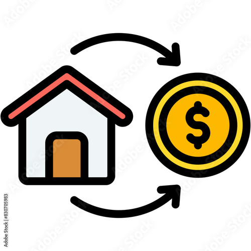 Asset Liquidation Icon