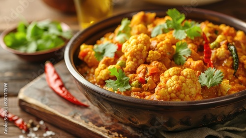 Bowl of Cauliflower Curry