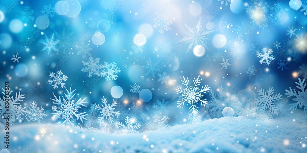 Winter Wonderland Blur: A cool, blue and white blurred background that captures the essence of a snowy winter scene, ideal for holiday and seasonal themes.
Winter Wonderland Blur: A cool, blue and white blurred background that captures the essence of a snowy winter scene, ideal for holiday and seasonal themes.