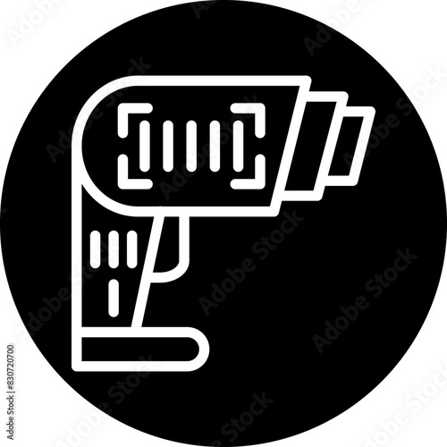 Vector Design Barcode Scanner Icon Style