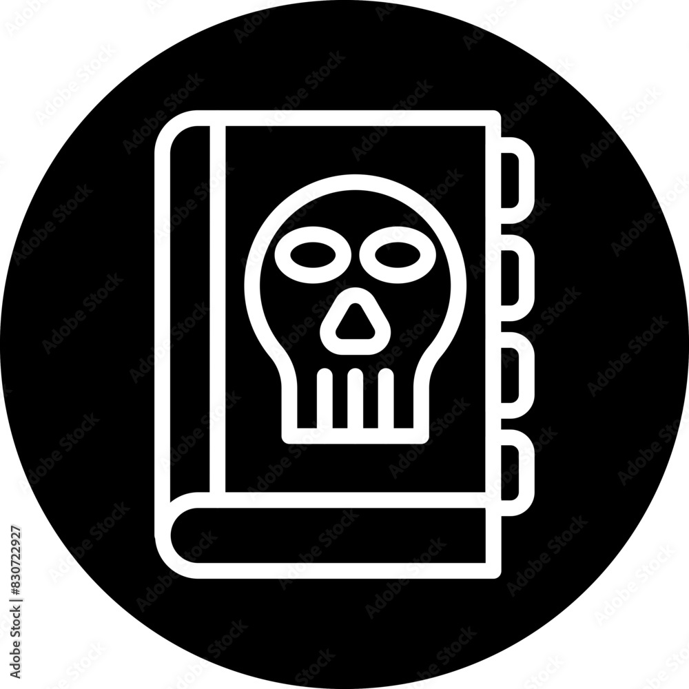 Vector Design Literary Horror Icon Style Vector Design Literary Horror Icon Style