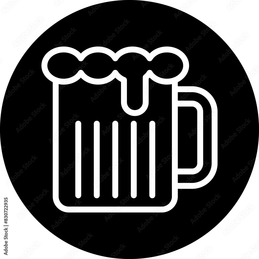 Vector Design Beer Icon Style Vector Design Beer Icon Style