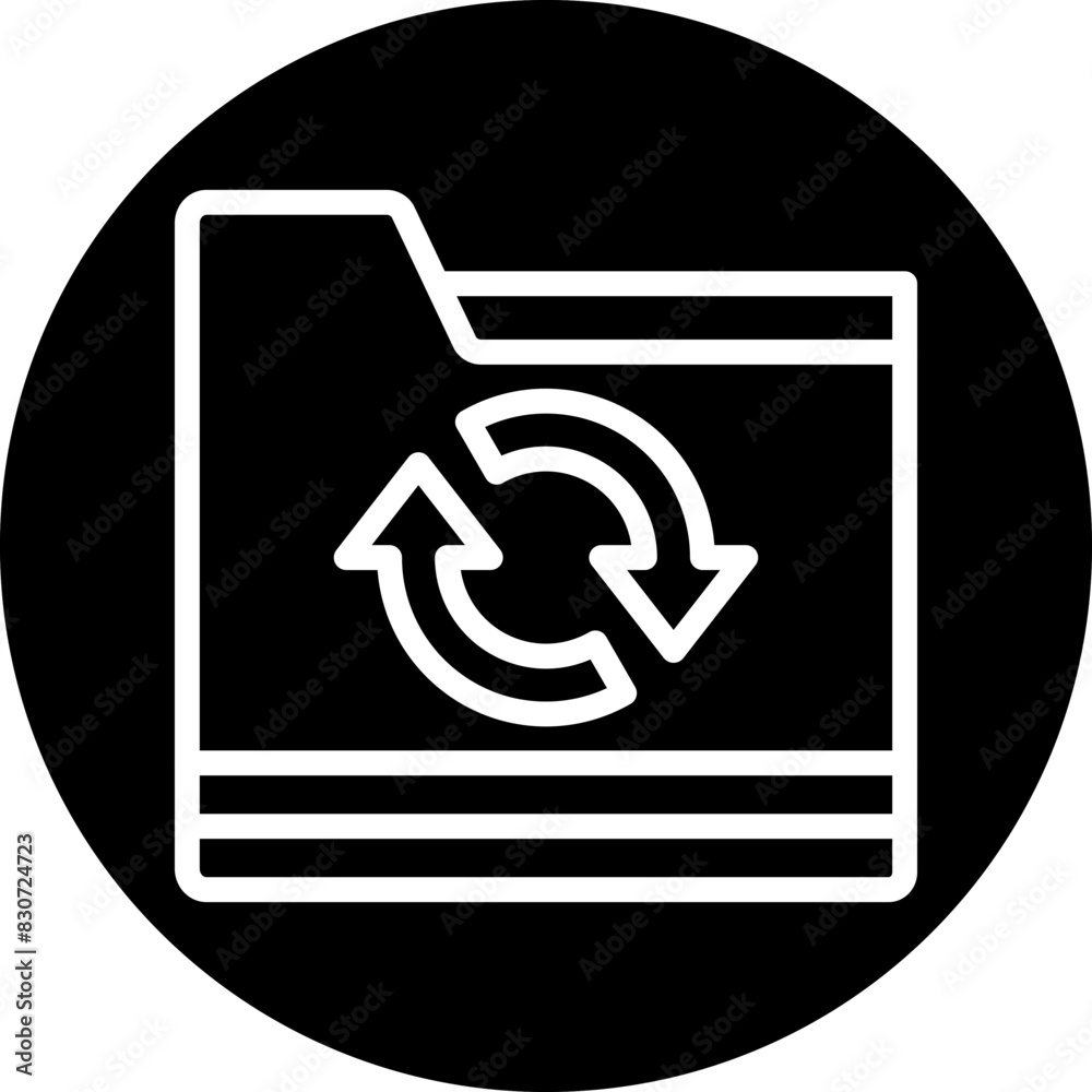 Vector Design File Backup Icon Style Vector Design File Backup Icon Style