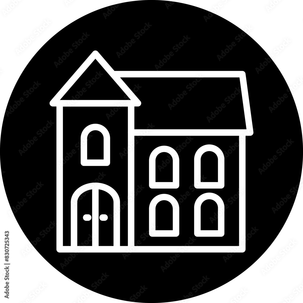 Vector Design Dolls House Icon Style Vector Design Dolls House Icon Style