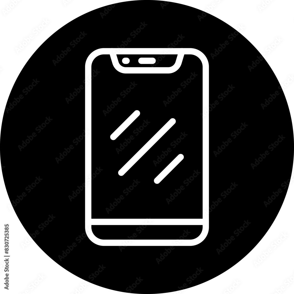 Vector Design Mobile Phone Icon Style Vector Design Mobile Phone Icon Style