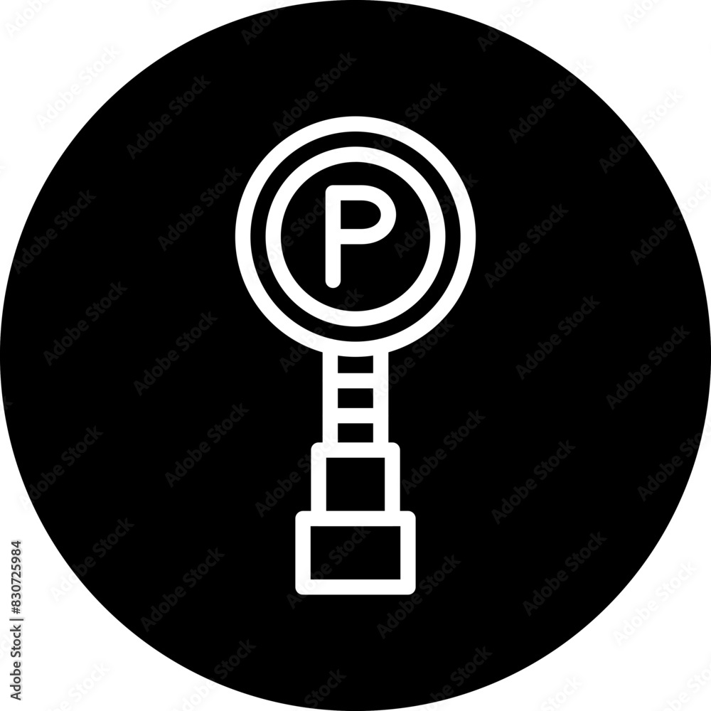 Vector Design Parking Icon Style Vector Design Parking Icon Style