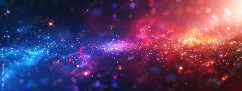 A colorful galaxy with a blue background and red and purple swirls A colorful galaxy with a blue background and red and purple swirls