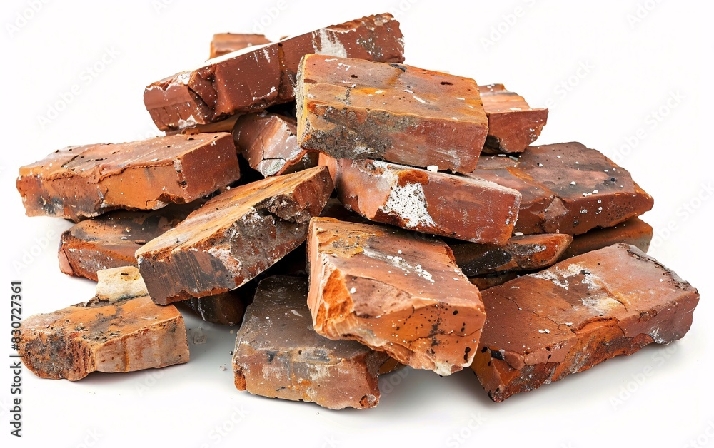 Pile of Unfired Bricks: A Collection of Artisanal Building Materials Pile of Unfired Bricks: A Collection of Artisanal Building Materials