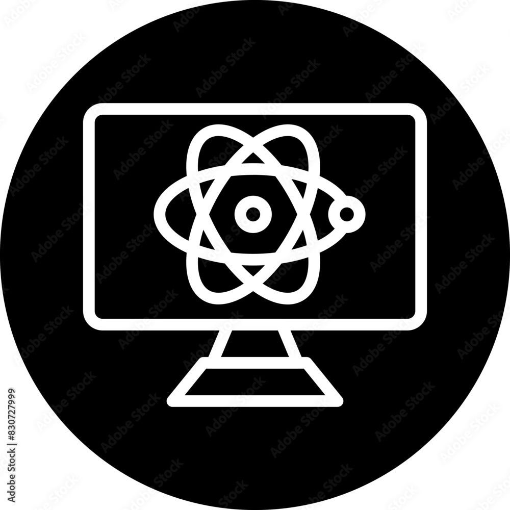 Vector Design Computer Science Icon Style Vector Design Computer Science Icon Style
