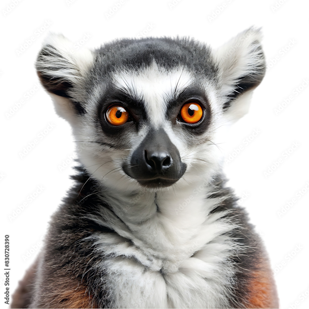 lemur on transparent background lemur on transparent background