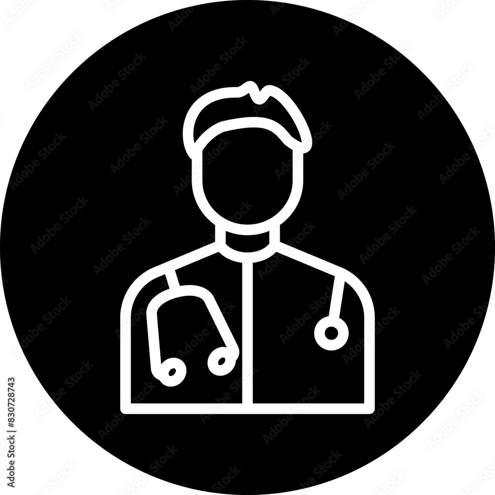 Vector Design Doctor Icon Style Vector Design Doctor Icon Style
