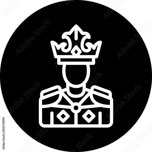 Vector Design King Icon Style