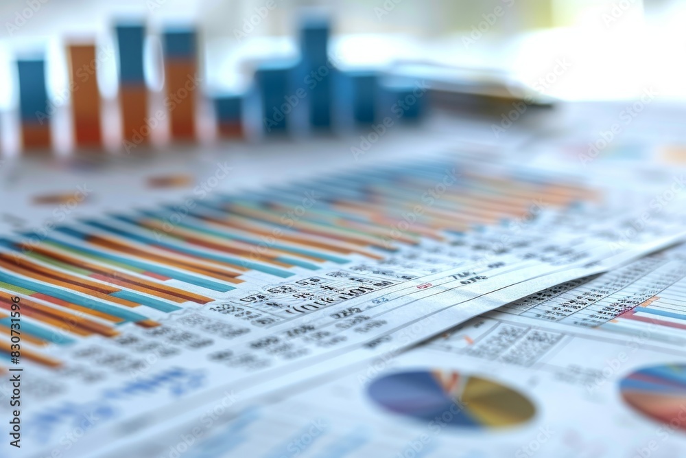 Detailed Business Report with Graphs and Charts