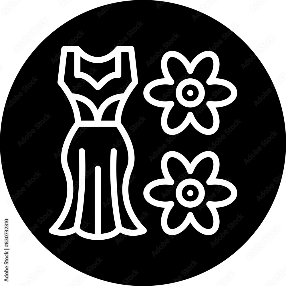 Fototapeta premium Vector Design Spring Collection Icon Style