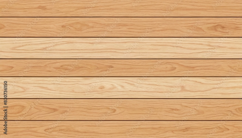 Fototapeta premium Seamless Light Wood Table Background with Natural Pattern